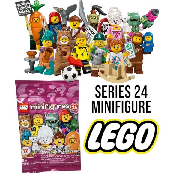 NEW - SEALED Lego Series 24 Minifigure 71037 Collectible Football Referee Soccer - Picture 4 of 4